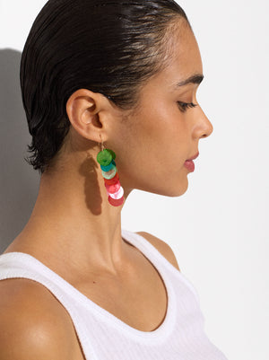 Long Shell Earrings