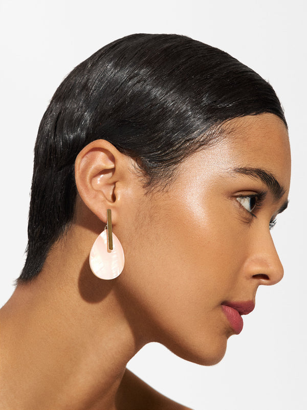 Golden Shell Earrings