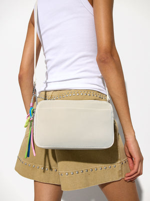 Crossbody Bag With Detachable Pendant