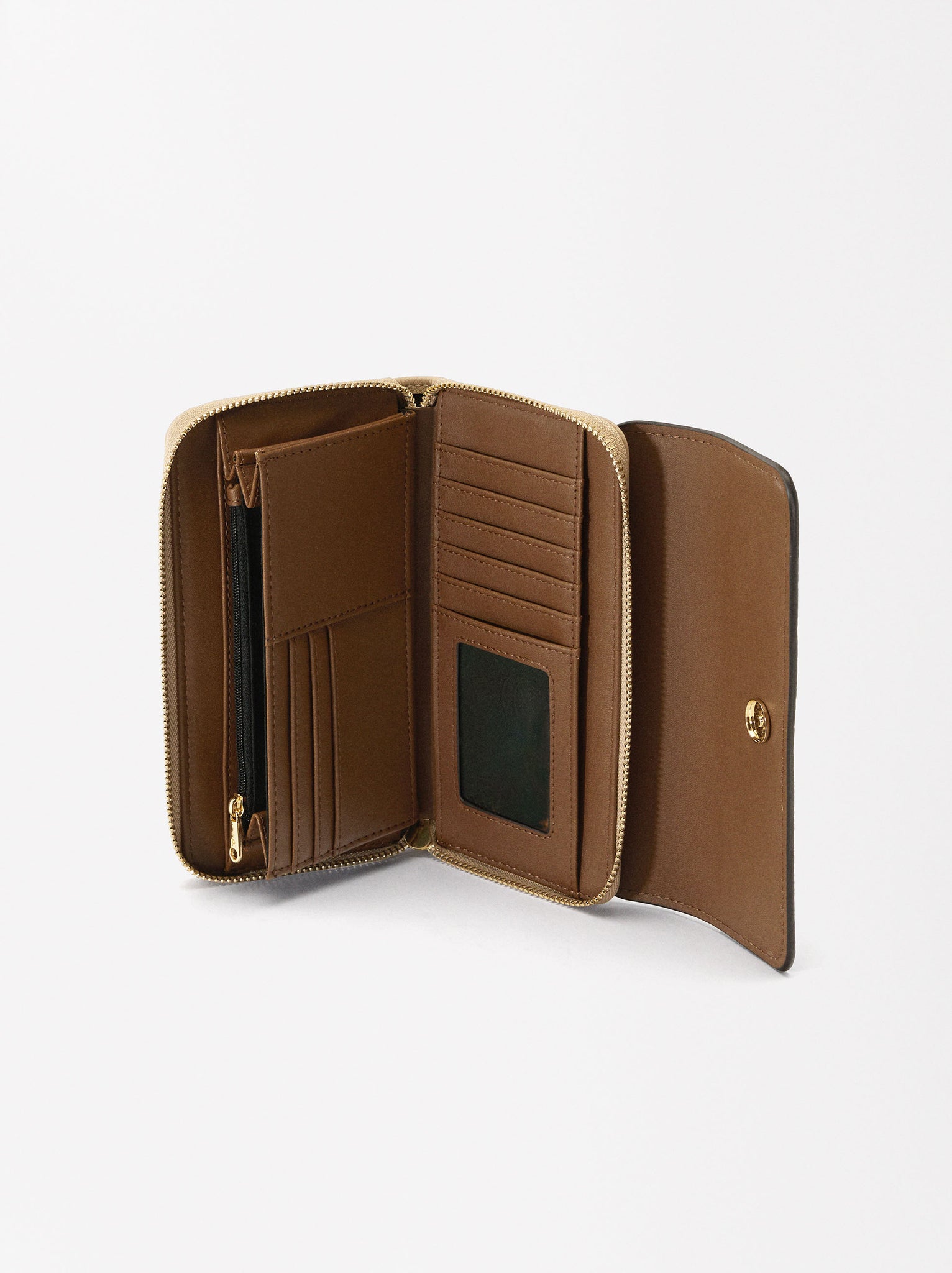 Wallet With Flap Closure