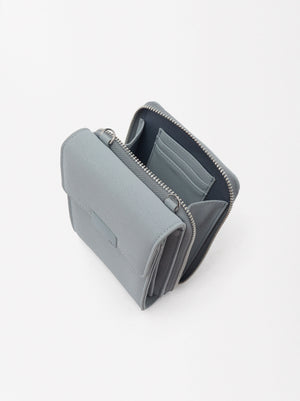 Mobile Phone Bag With Flap Closure