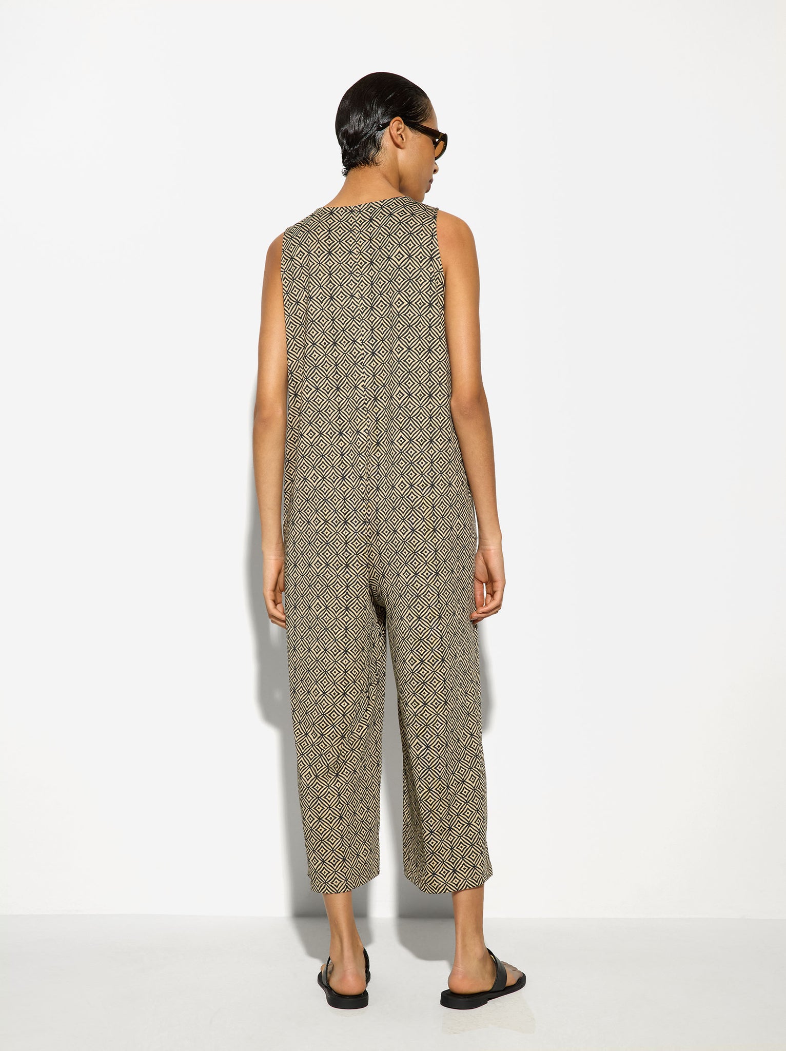 Fluid Jumpsuit With Buttons