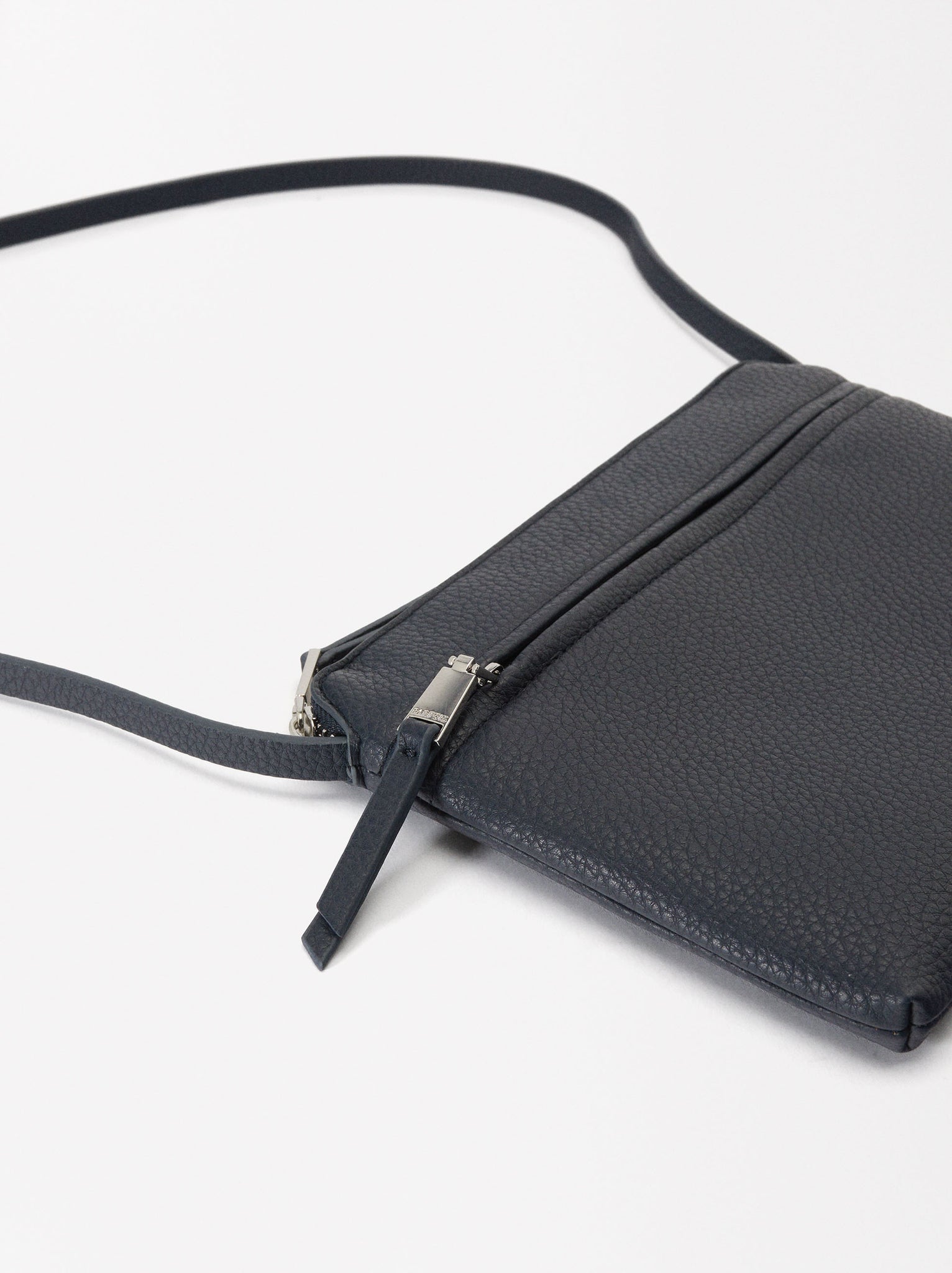 Textured Basic Crossbody Bag