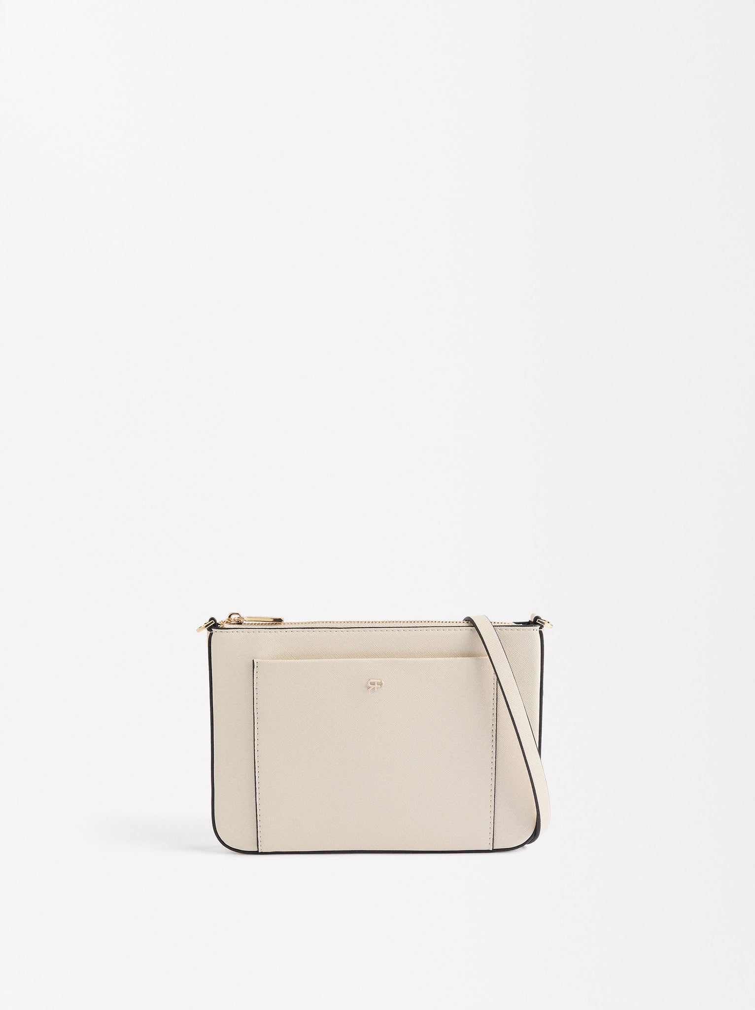 Shoulder Bag With Exterior Pocket