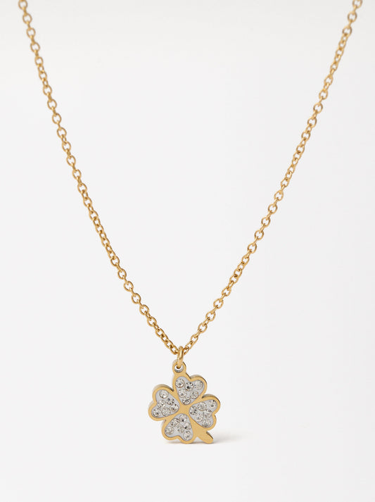 Clover Necklace - Stainless Steel
