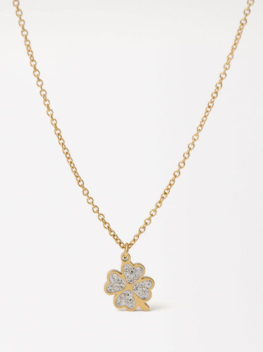 Clover Necklace - Stainless Steel