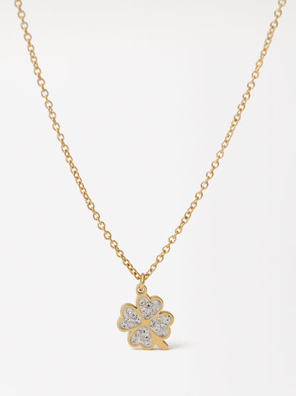 Clover Necklace - Stainless Steel