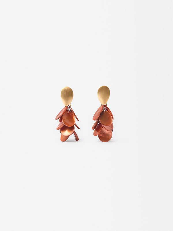 Long Shell Earrings