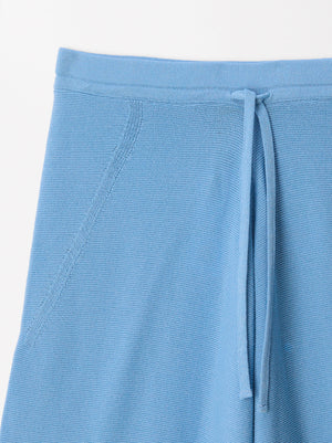 Adjustable Knit Trousers With Drawstring