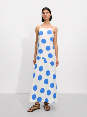 Polka Dot Long Dress