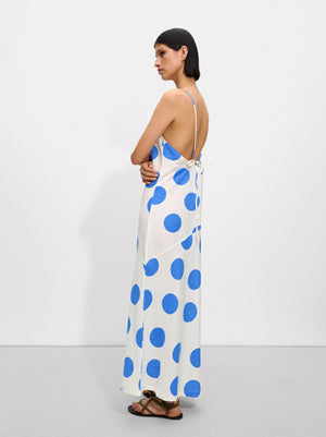 Polka Dot Long Dress