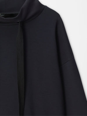 High-Neck Modal Sweatshirt