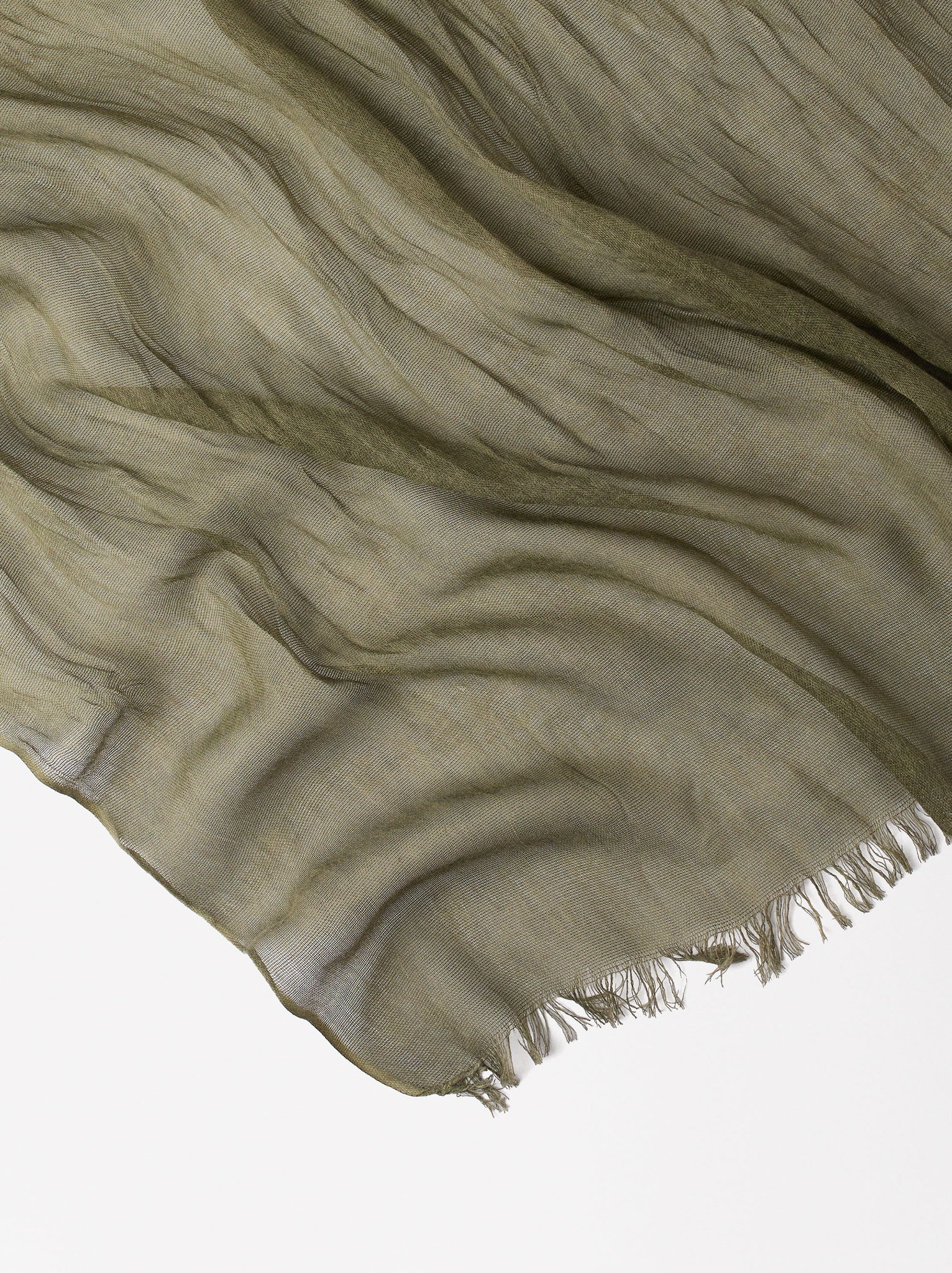 Pashmina With Frayed Detailing