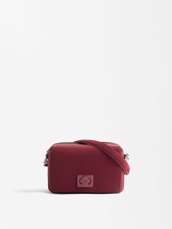 Crossbag With Flap Closure