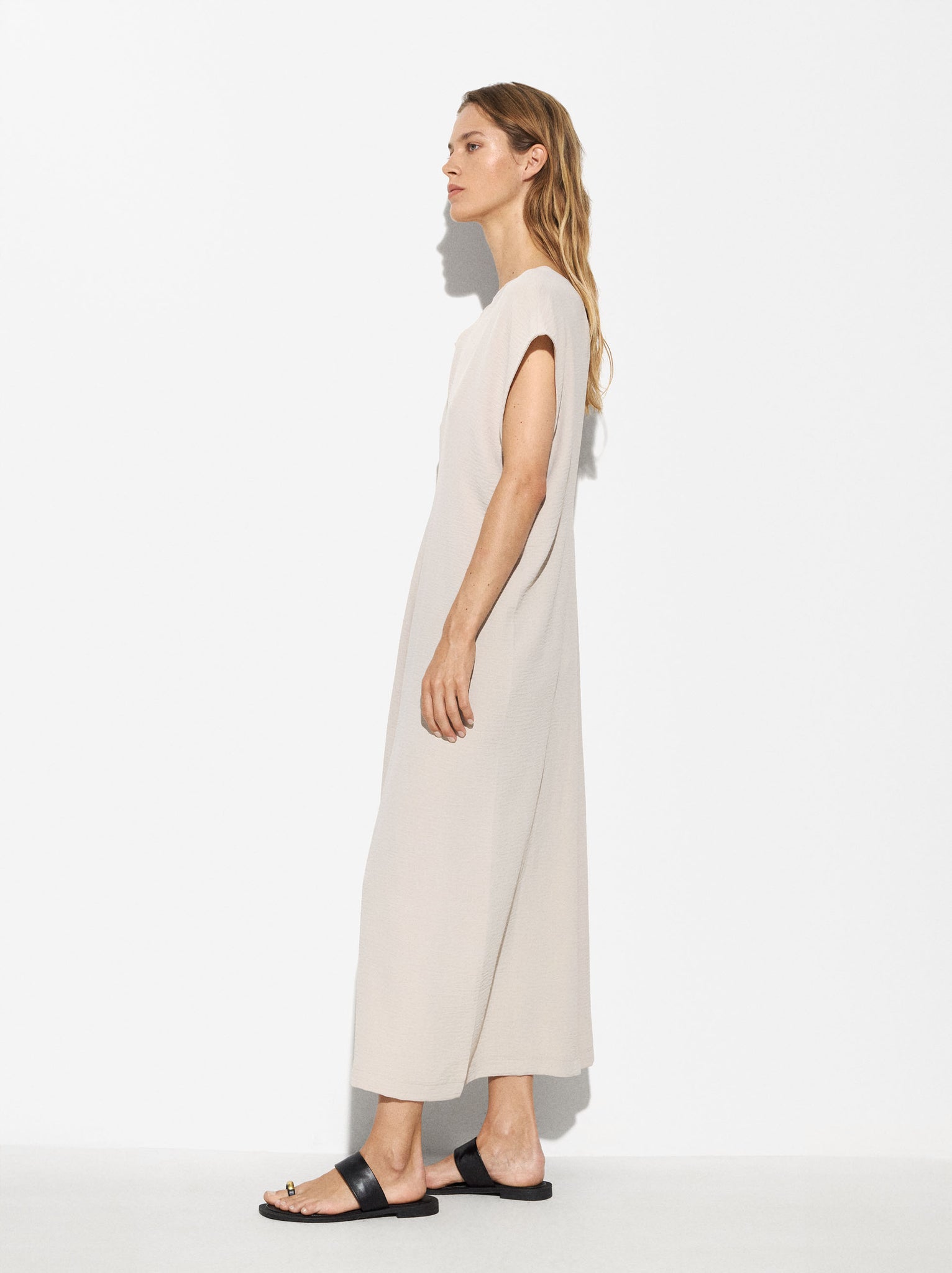 Long Short Sleeve Dress