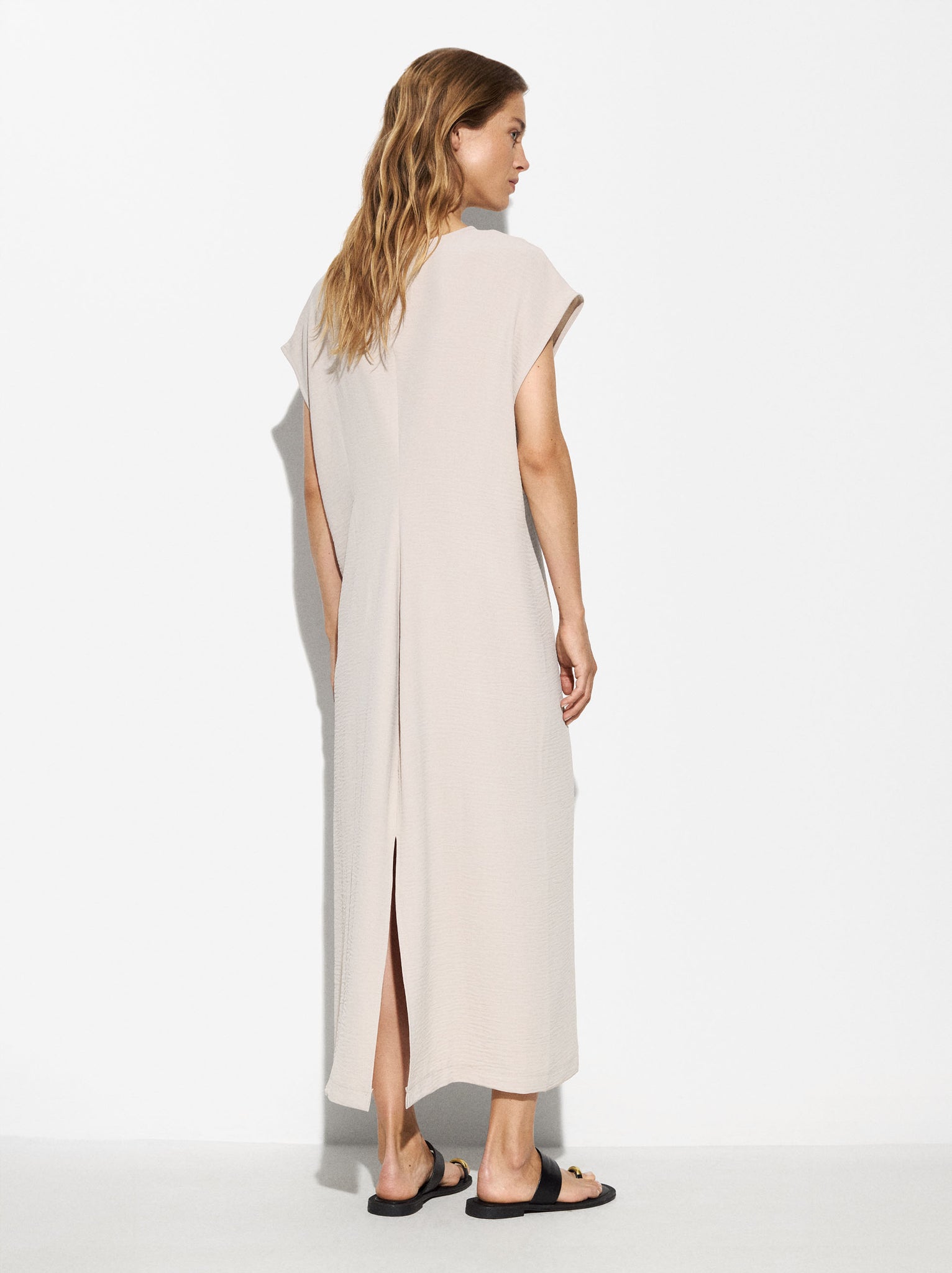 Long Short Sleeve Dress