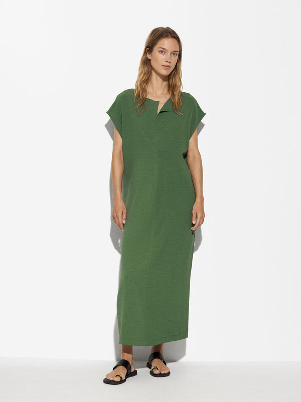 Long Short Sleeve Dress