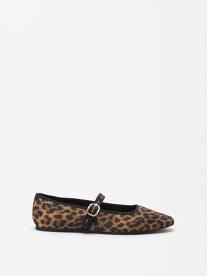 Leopard Print Ballerinas