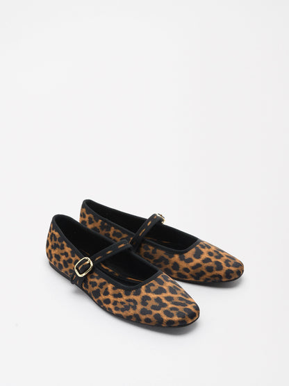 Leopard Print Ballerinas