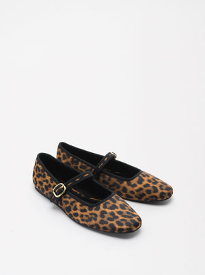 Leopard Print Ballerinas