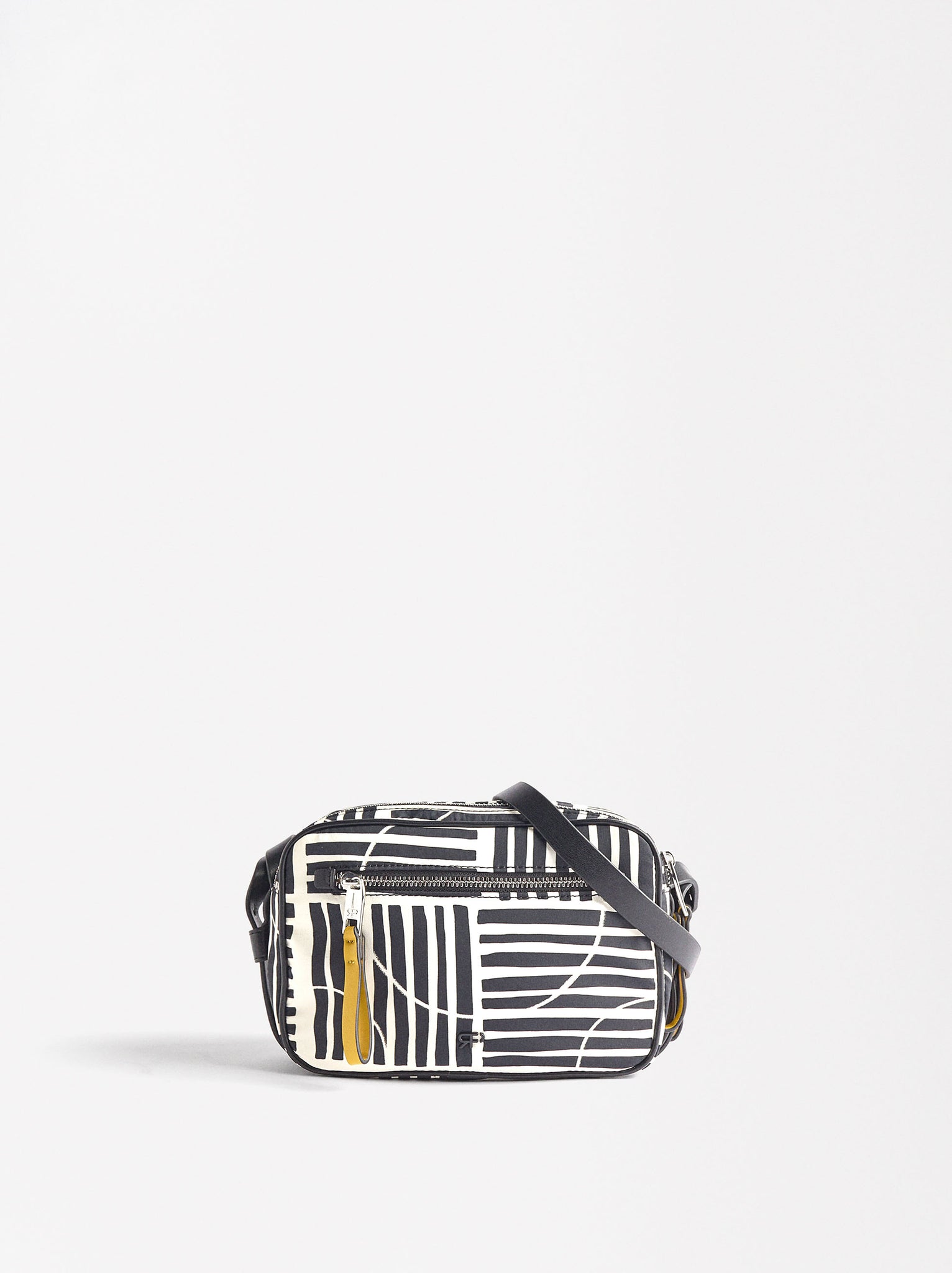 Nylon Printed Crossbody Bag