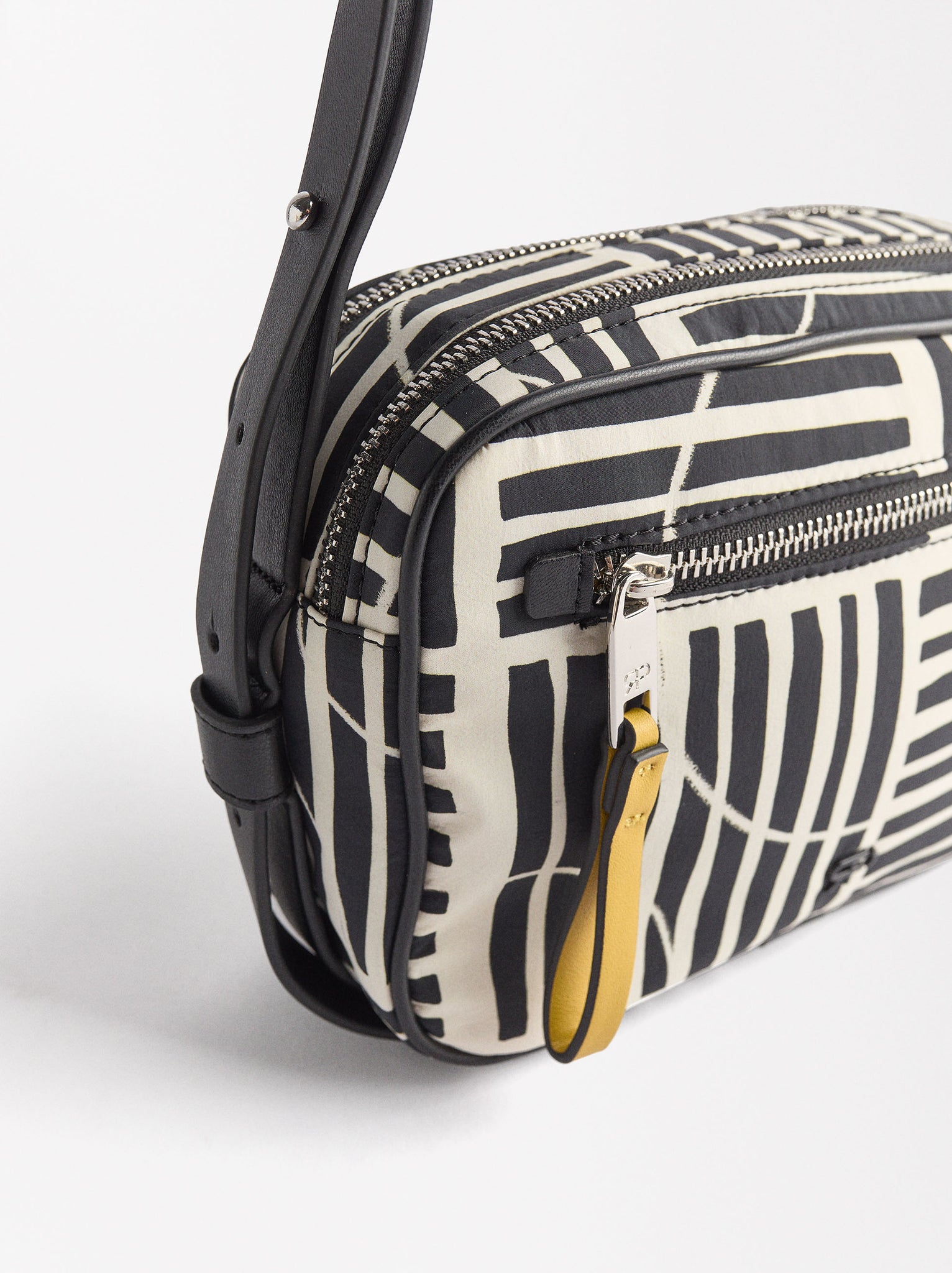 Nylon Printed Crossbody Bag