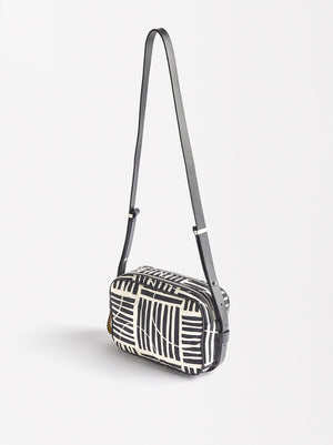 Nylon Printed Crossbody Bag