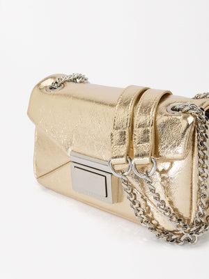 Metallic Shoulder Bag