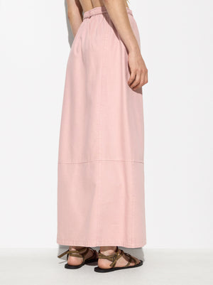 Long Skirt With Elastic Waistband