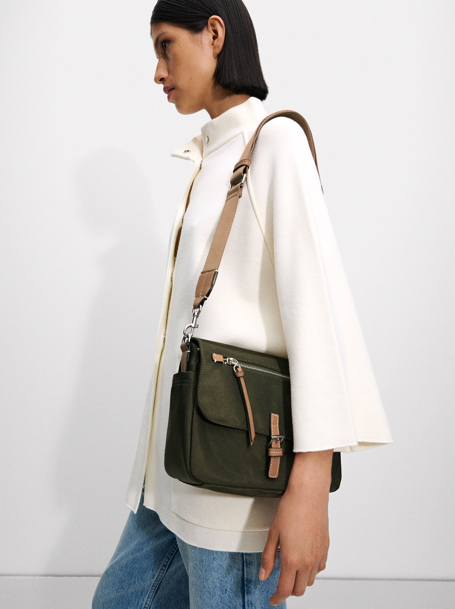 Nylon Crossbody Bag