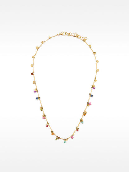 Necklace With Multicolored Stones