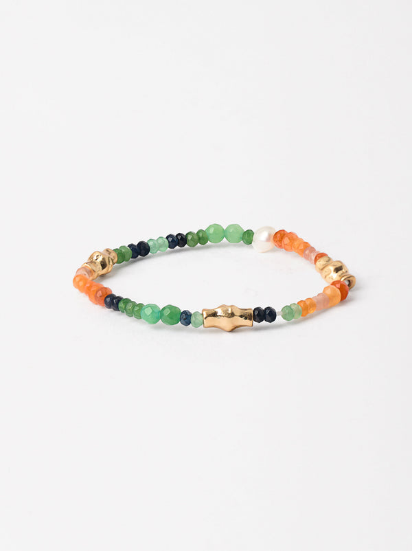 Elastic Bracelet With Stones