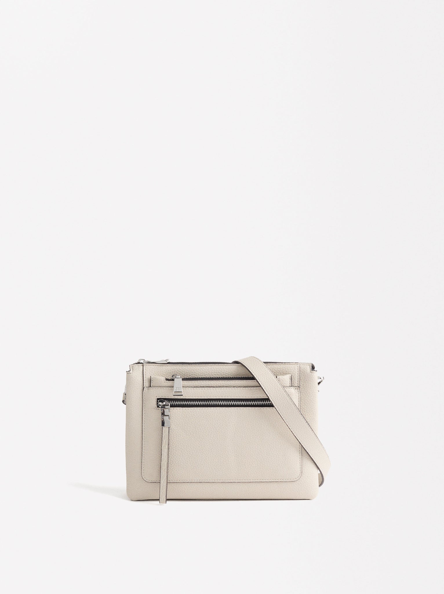 Crossbody Bag With Outer Pockets