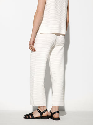 Ribbed Knit Trousers