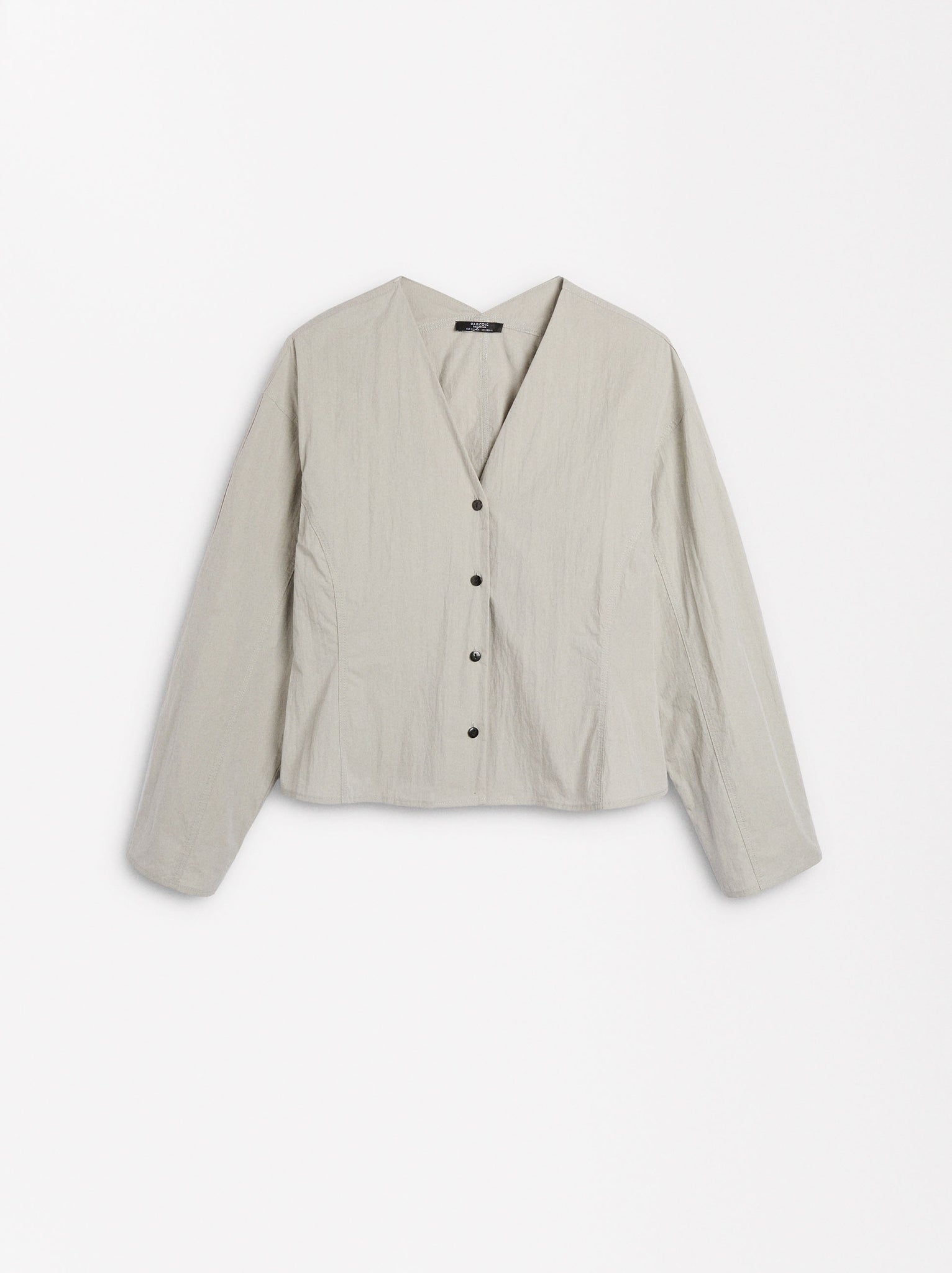 Wrinkled-Effect Shirt