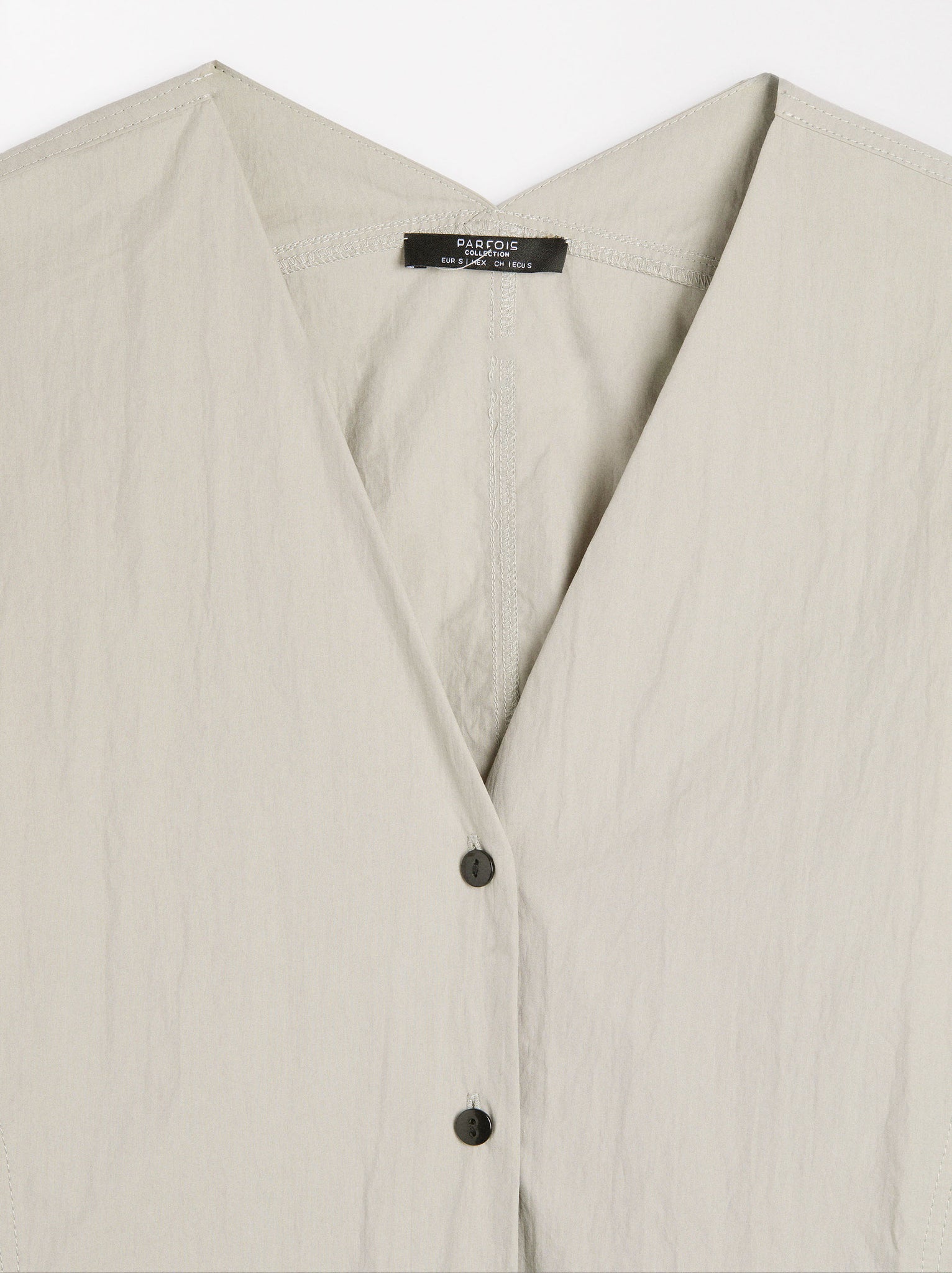 Wrinkled-Effect Shirt