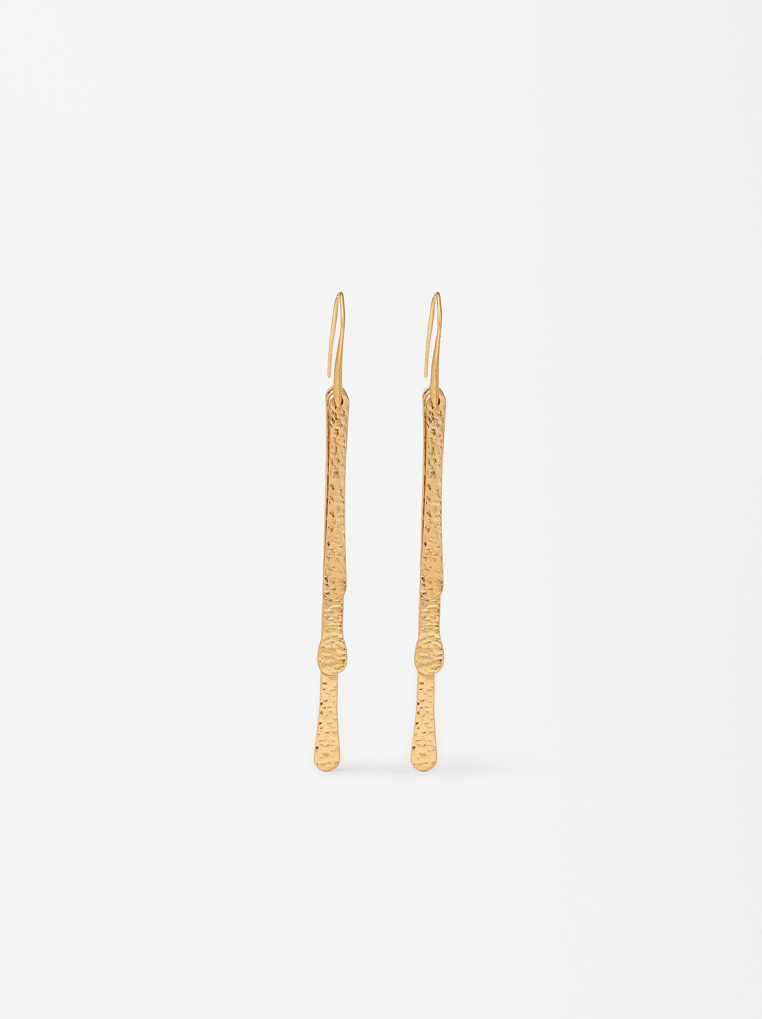 Long Golden Earrings