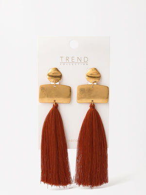 Maxi Thread Earrings