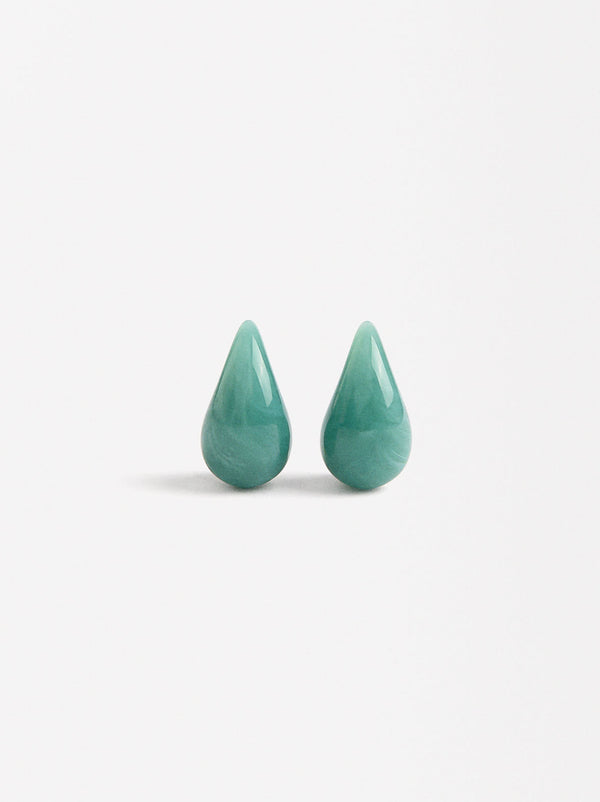 Resin Drop Earrings