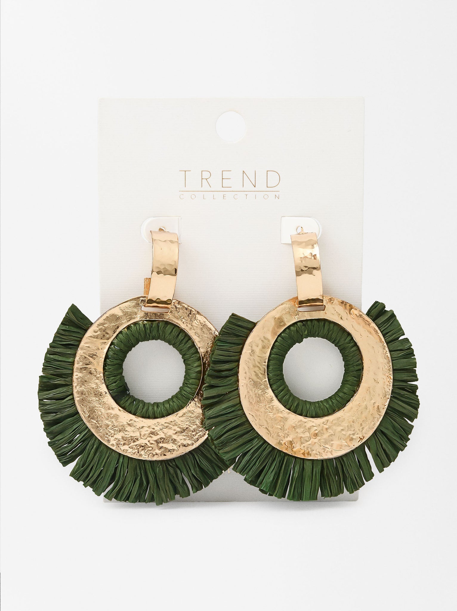 Maxi Raffia Earrings