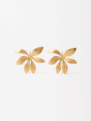 Golden Maxiflor Earrings