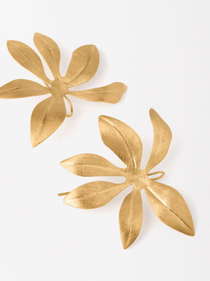 Golden Maxiflor Earrings