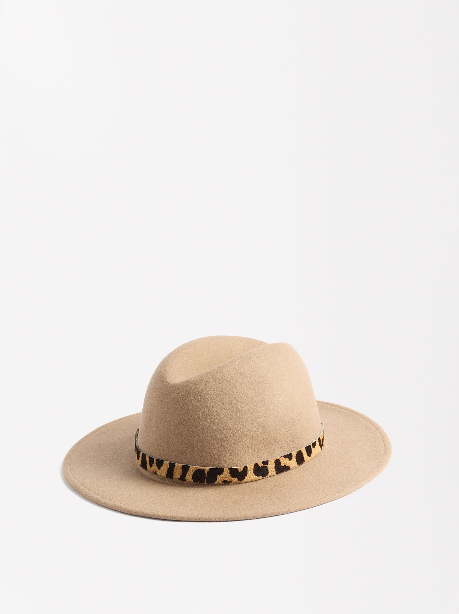 Hat With A Leather Belt