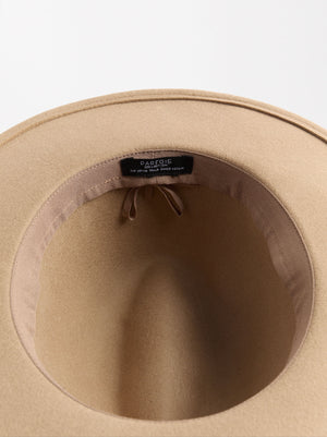 Hat With A Leather Belt