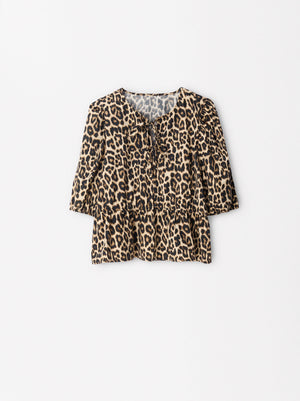 Leopard Print Top