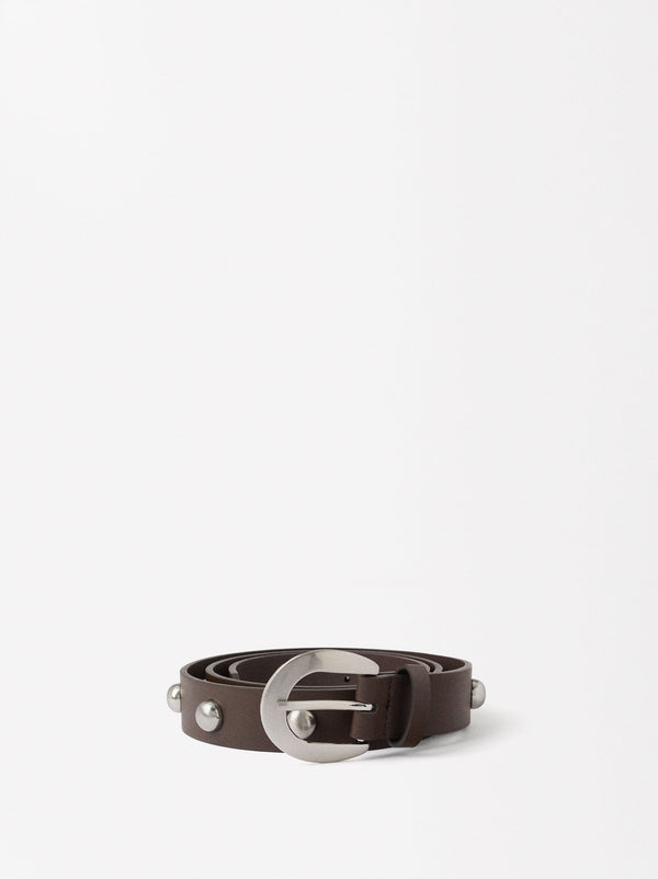 Belt With Tacks