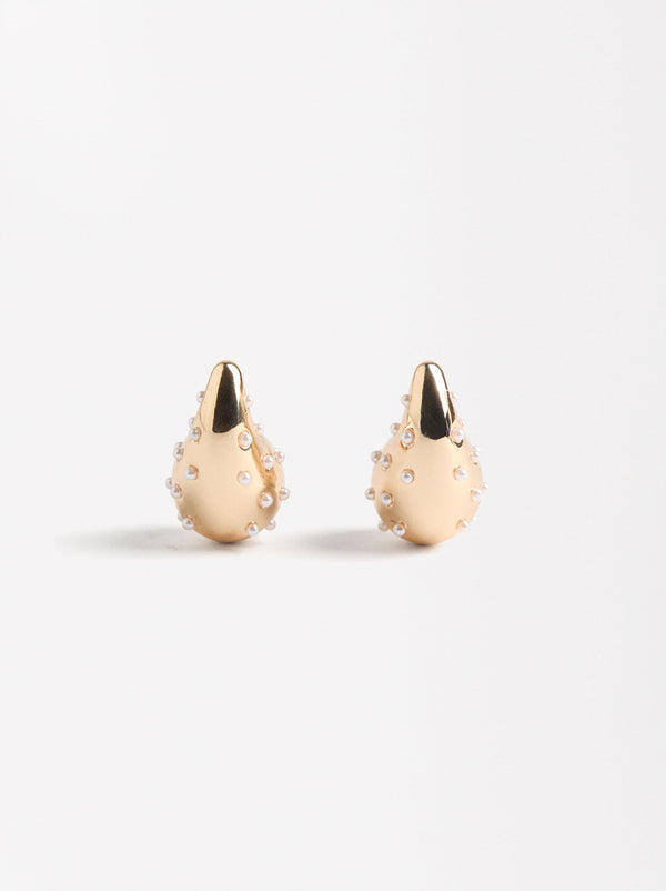 Pearls Drop Earrings