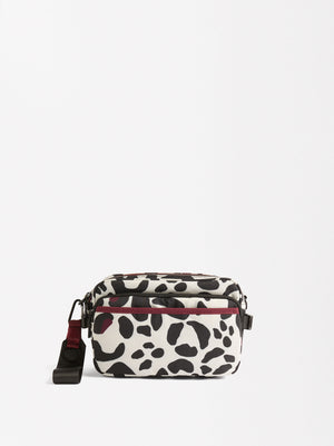 Printed Nylon Crossbody Bag