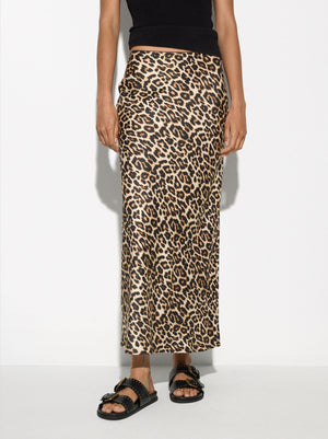 Animal Print Skirt