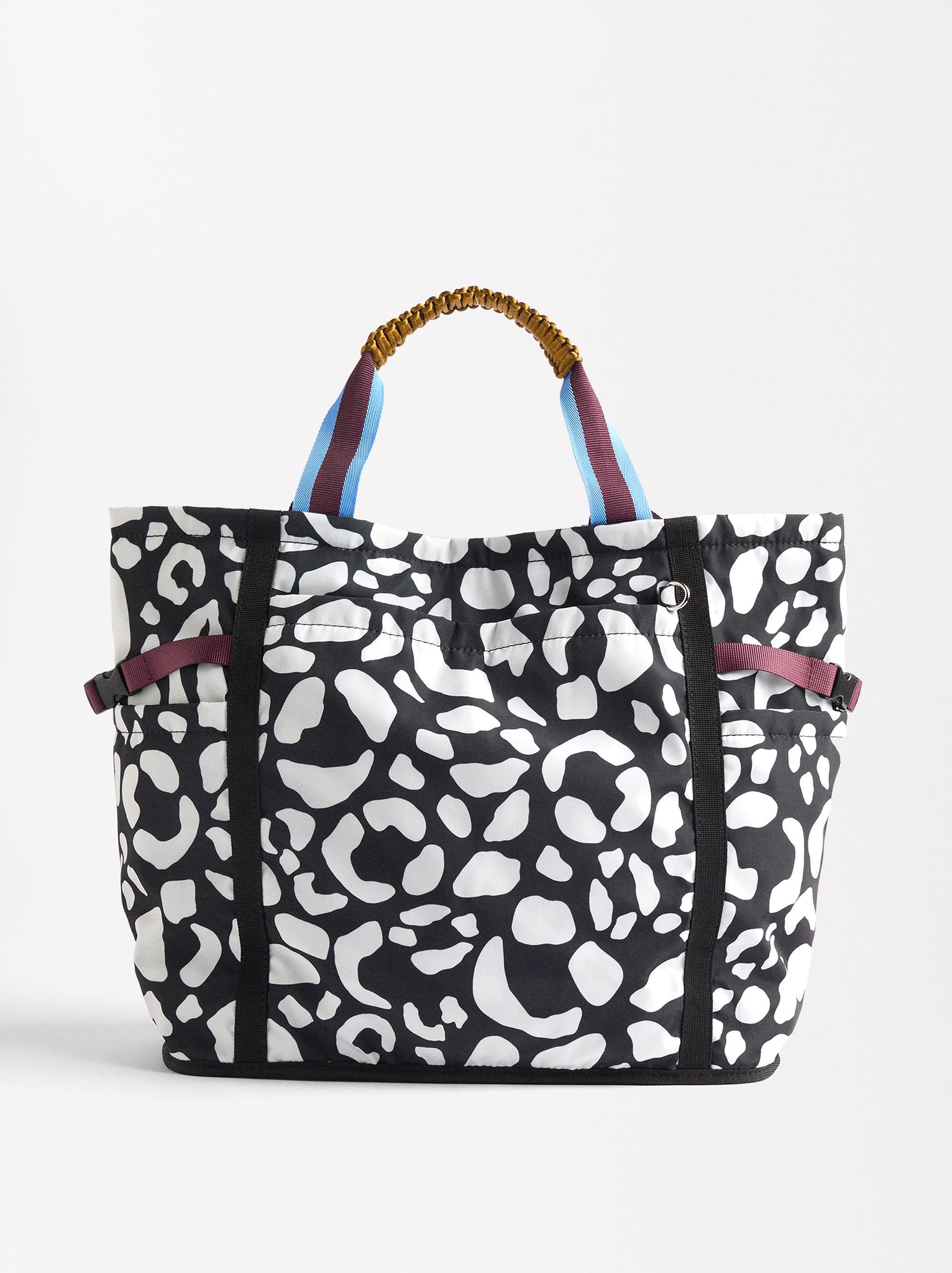 Printed Nylon Tote Bag